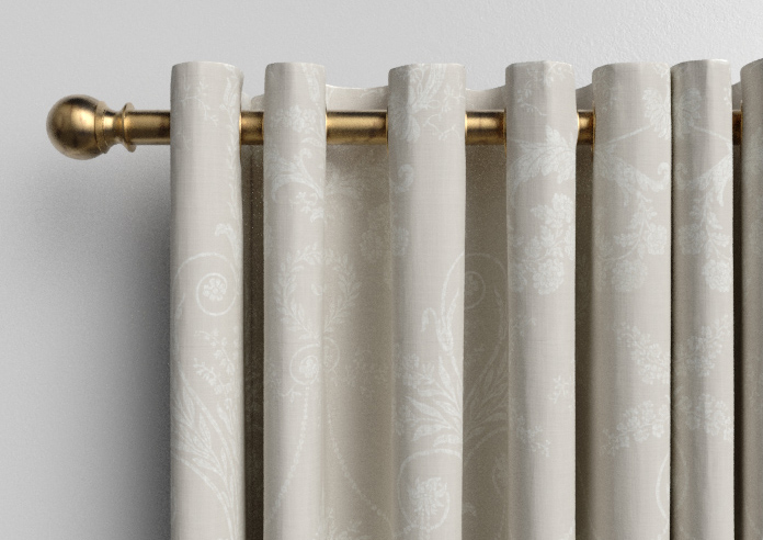 Laura Ashley Josette, Dove Grey - Made to Measure Curtains - Image 12